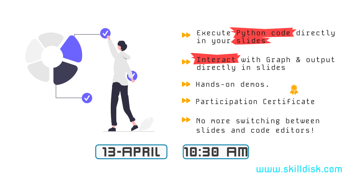 Power Up Your Slides: Embed Live Python Code & Interactive Graphs - skill disk