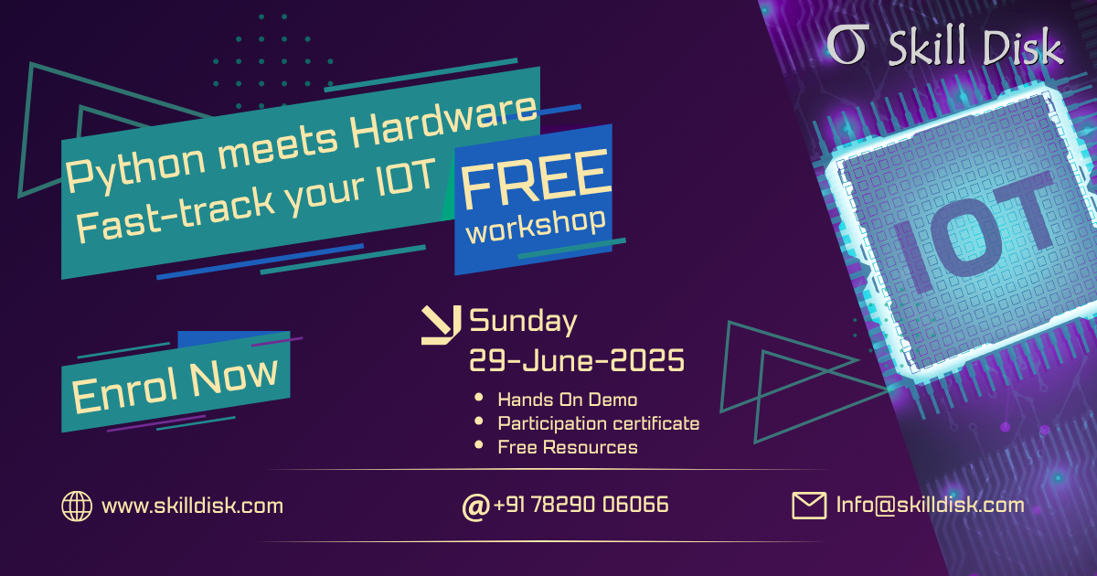 Python Meets Hardware: Fast-Track Your IOT Project with Micro Python - skill disk